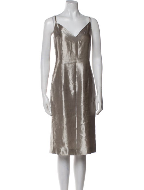 Kenzo Linen Midi Length Dress