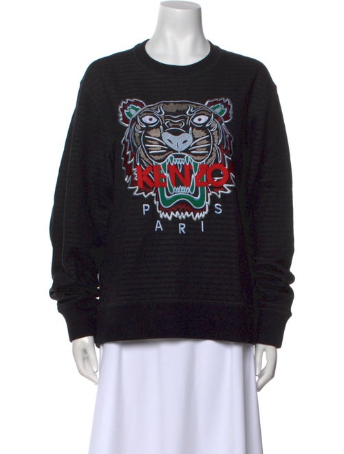 Kenzo Graphic Print Crew Neck Sweater