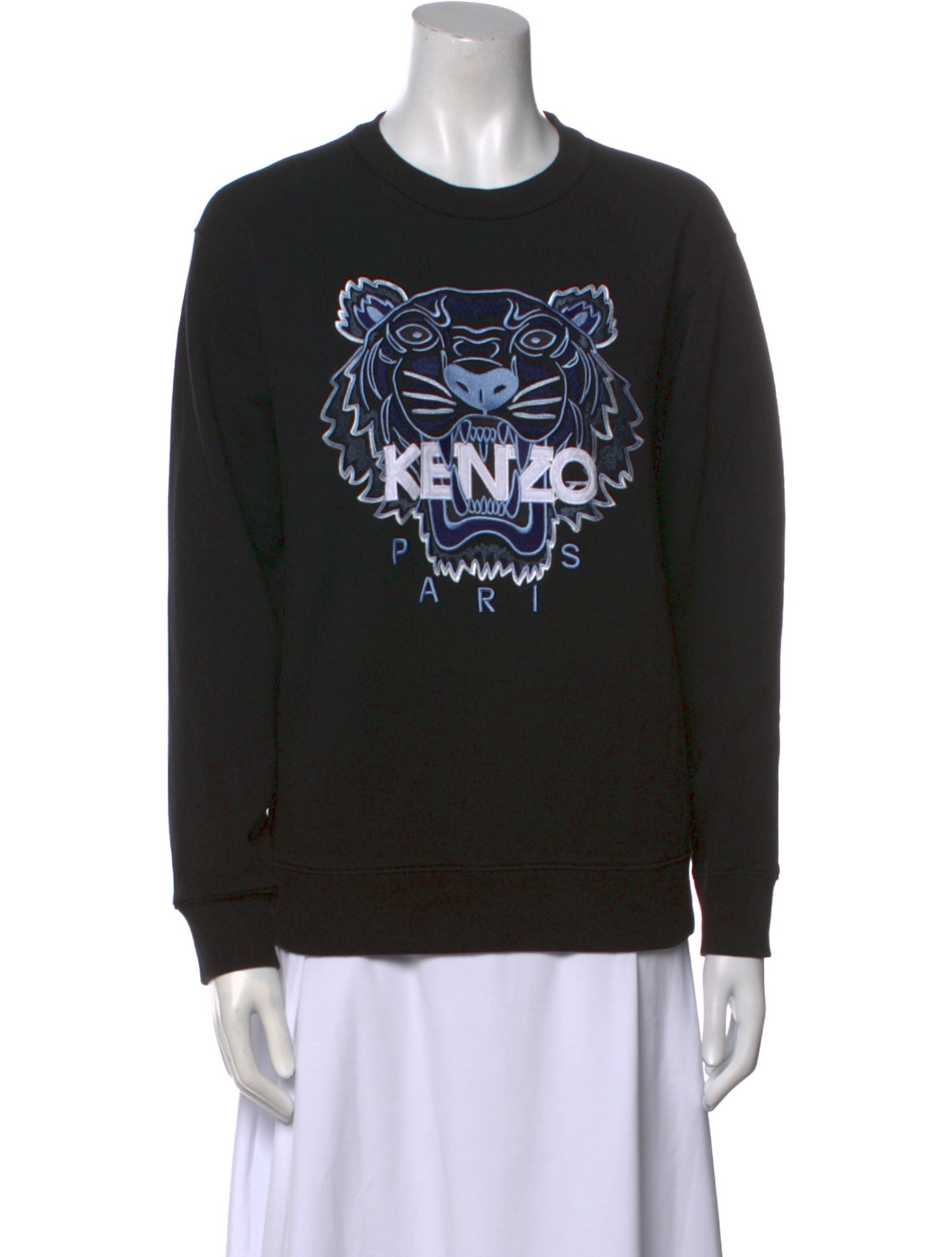 Kenzo Graphic Print Crew Neck Sweatshirt