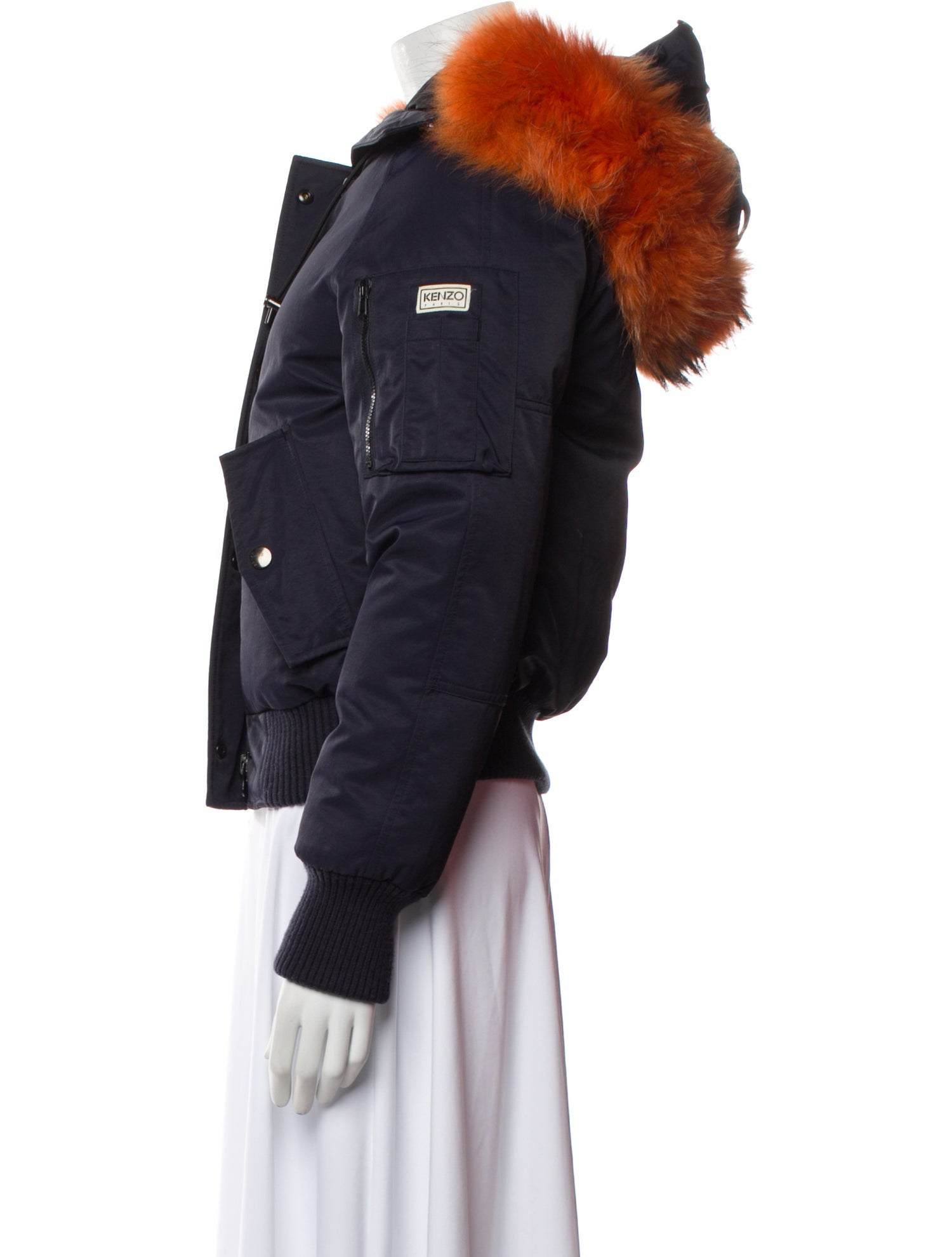 Kenzo Ostrich Bomber Jacket