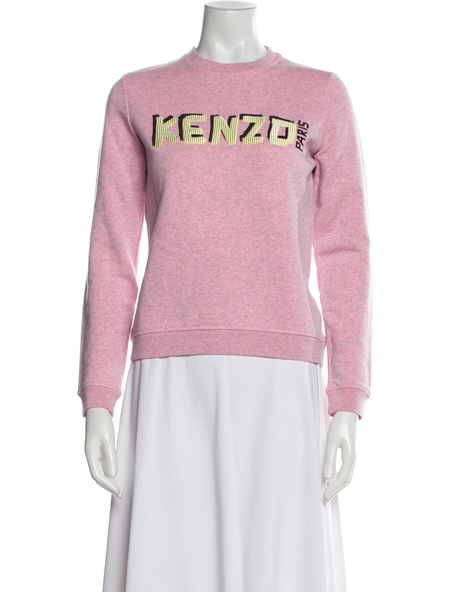 Kenzo Graphic Print Crew Neck Sweatshirt