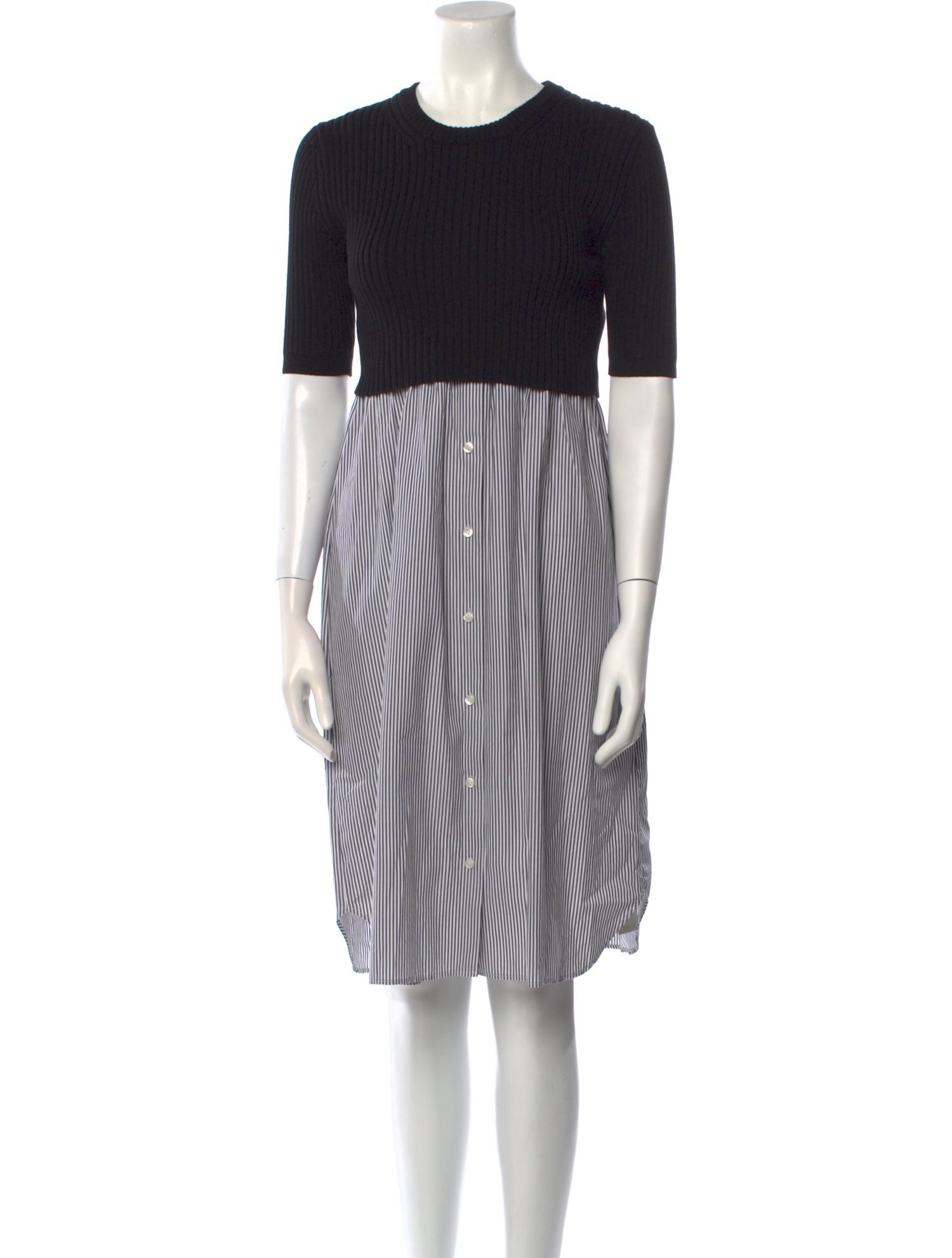 Kenzo Striped Knee-Length Dress