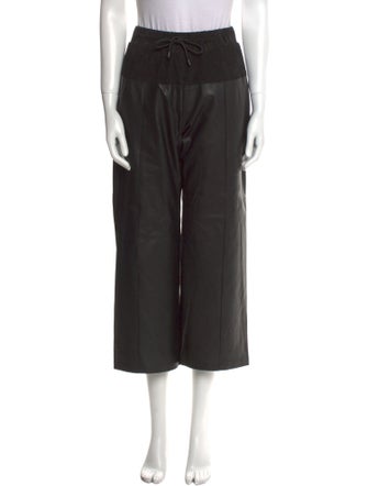 Kenzo Lamb Leather Wide Leg Pants