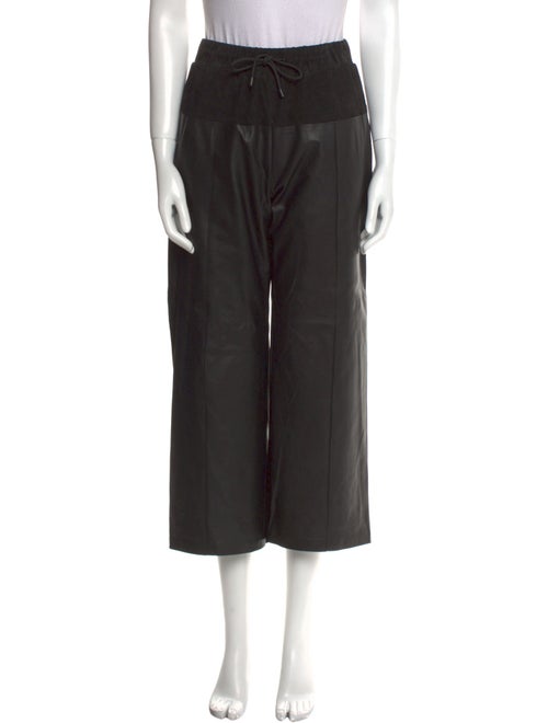 Kenzo Lamb Leather Wide Leg Pants