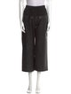 Kenzo Lamb Leather Wide Leg Pants