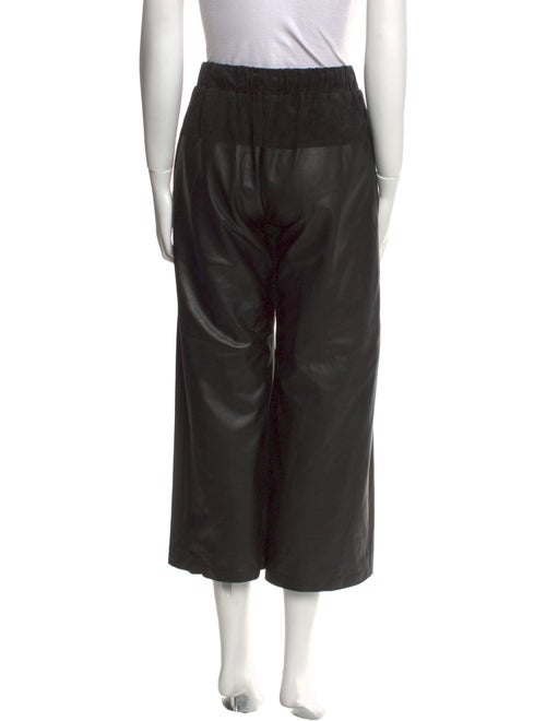 Kenzo Lamb Leather Wide Leg Pants