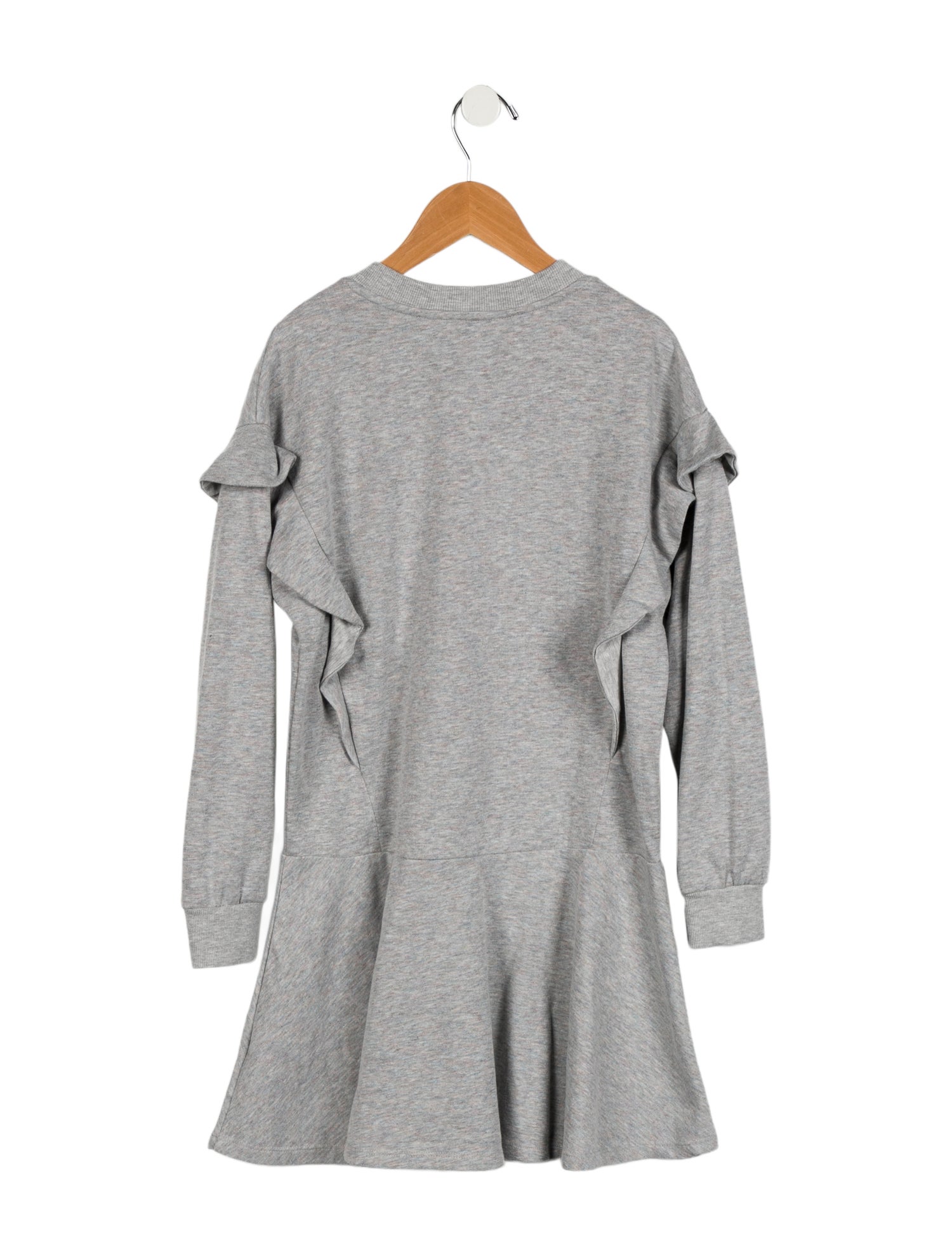 Kenzo Kids Girls' Embroidered Long Sleeve Dress