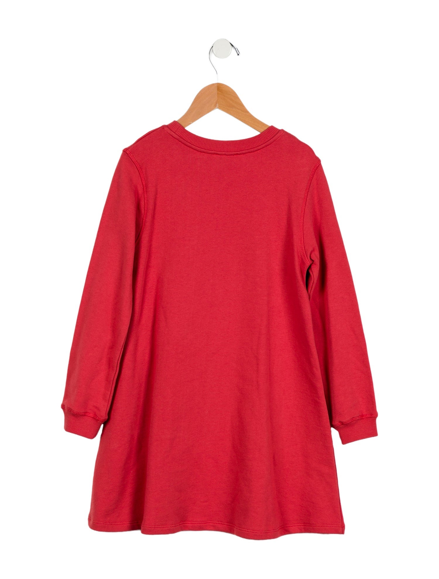 Kenzo Kids Girls' Embroidered Long Sleeve Dress