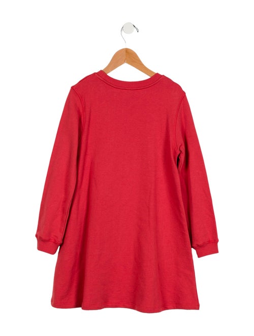 Kenzo Kids Girls' Embroidered Long Sleeve Dress