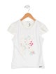 Kenzo Kids Girls' Embroidered Short Sleeve Top