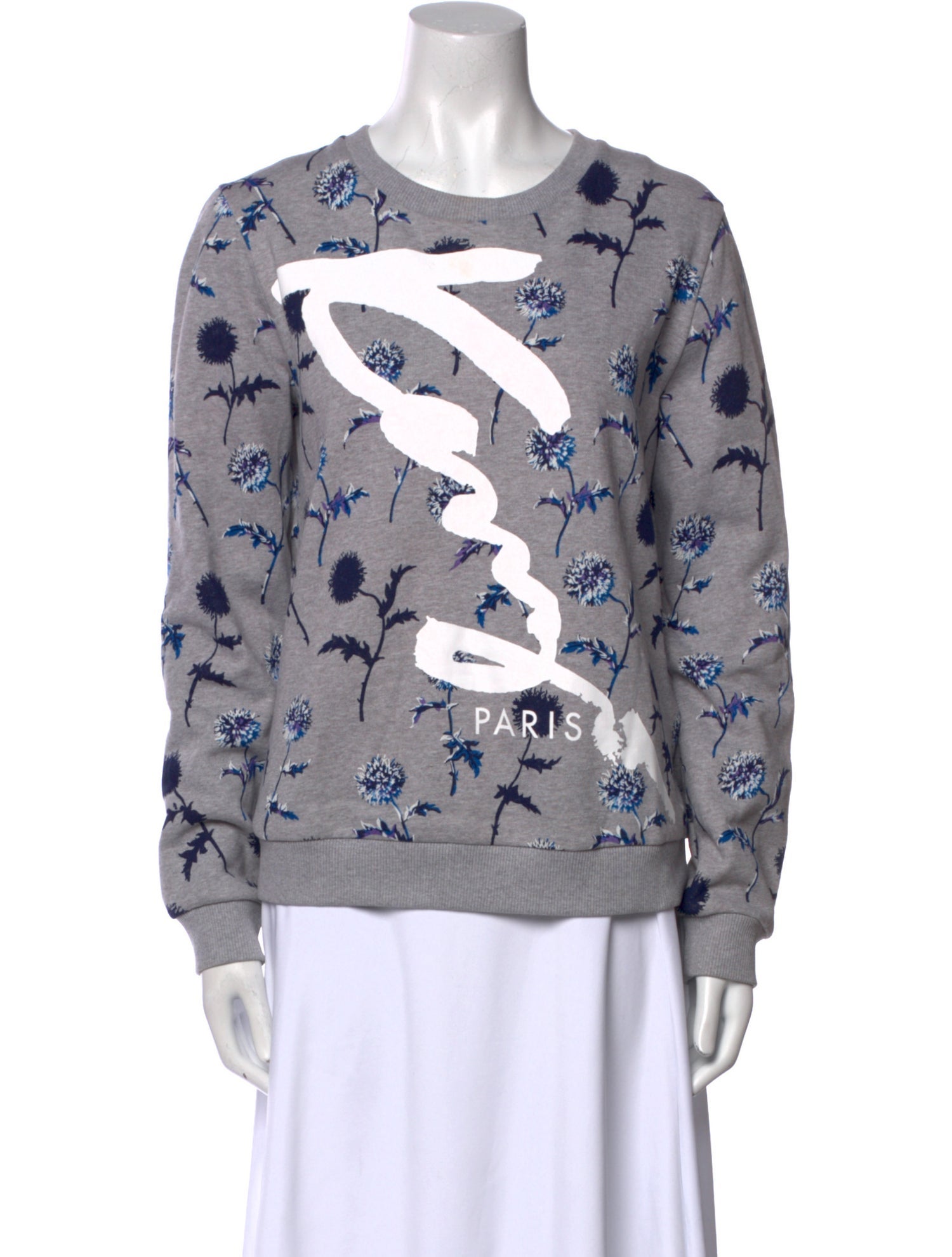 Kenzo Printed Crew Neck Sweater w/ Tags