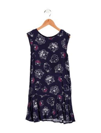 Kenzo Kids Girls' Printed Sleeveless Dress