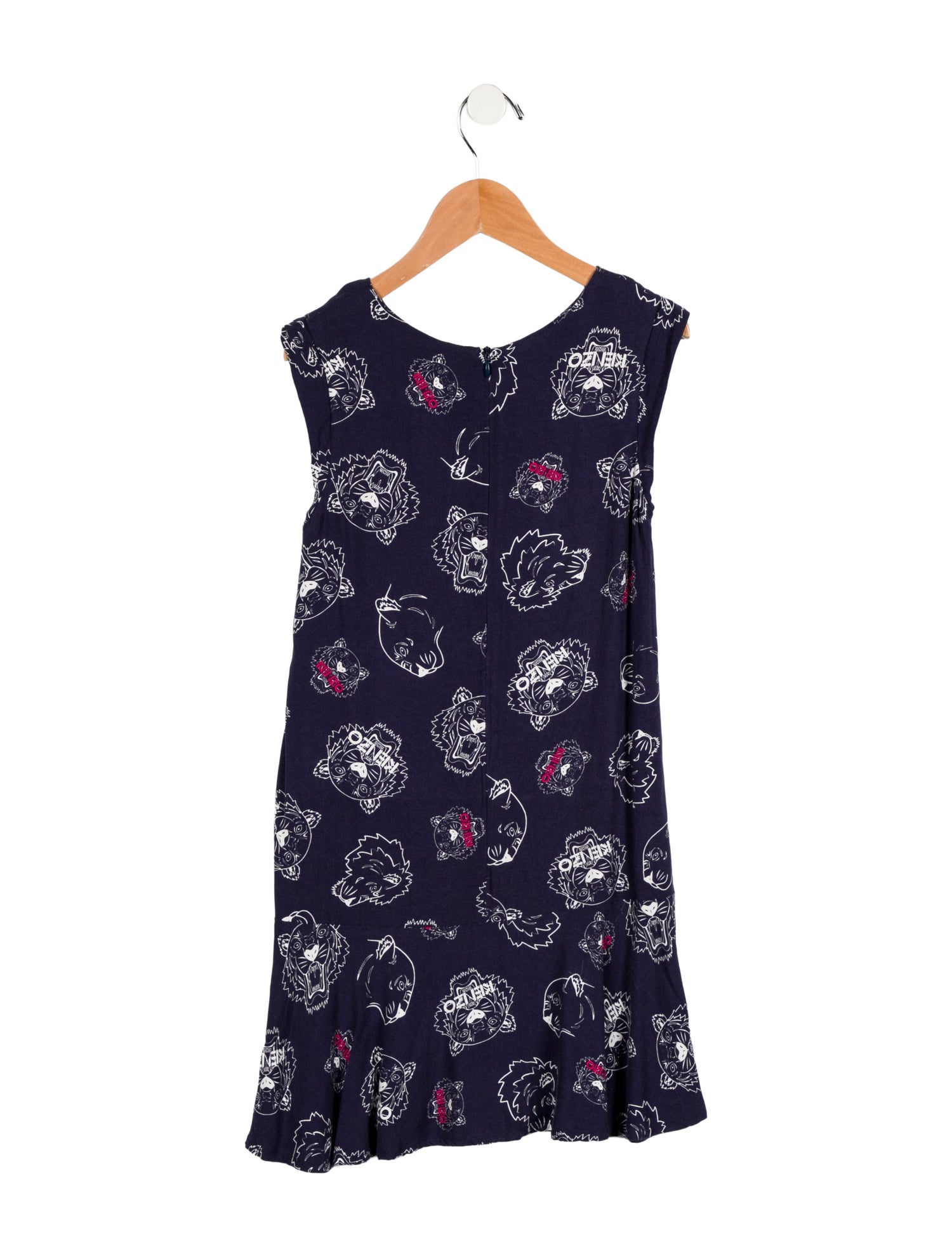 Kenzo Kids Girls' Printed Sleeveless Dress