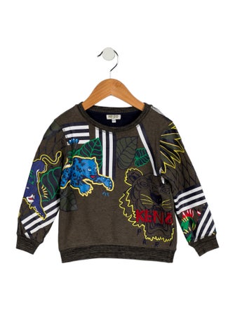 Kenzo Kids Toddlers' Printed Crew Neck Sweatshirt