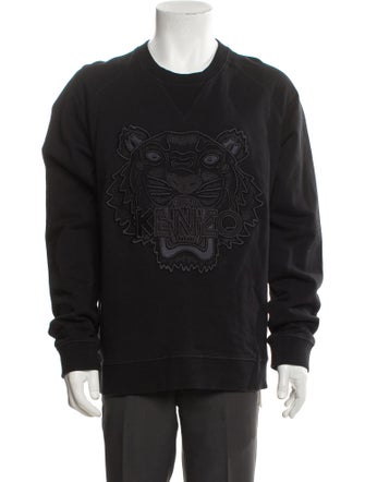 Kenzo Graphic Print Crew Neck Pullover