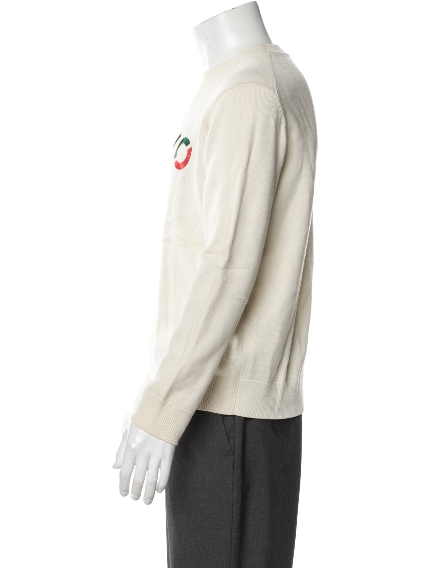 Kenzo Wool Graphic Print Pullover