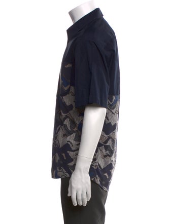 Kenzo Graphic Print Short Sleeve Shirt