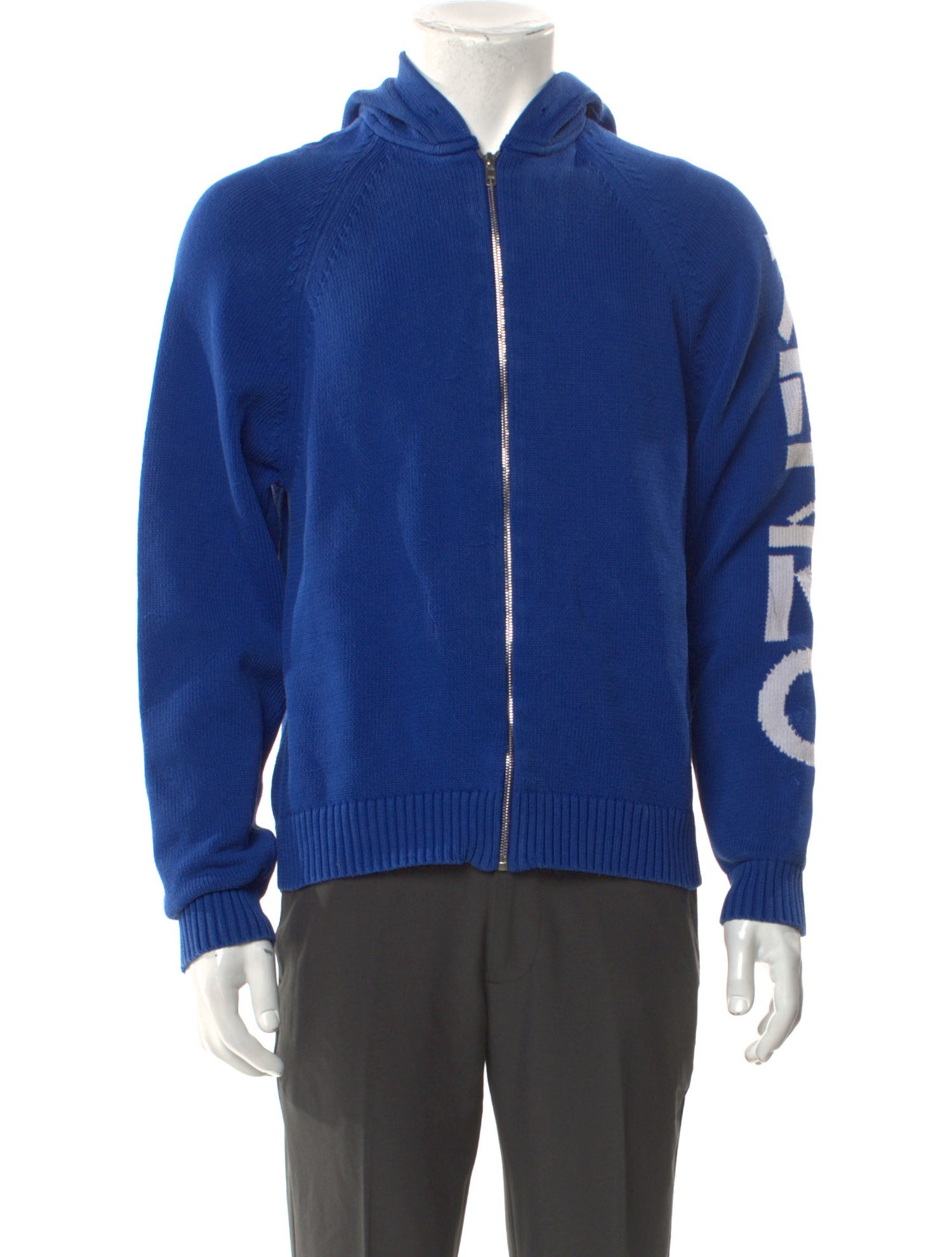 Kenzo V-Neck Long Sleeve Hoodie