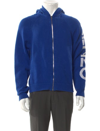 Kenzo V-Neck Long Sleeve Hoodie