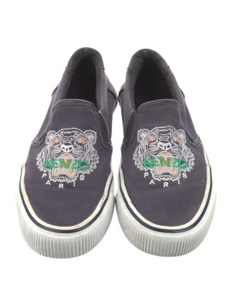Kenzo Canvas Boat Shoes
