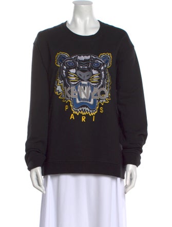 Kenzo Graphic Print Crew Neck Sweatshirt