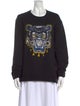 Kenzo Graphic Print Crew Neck Sweatshirt