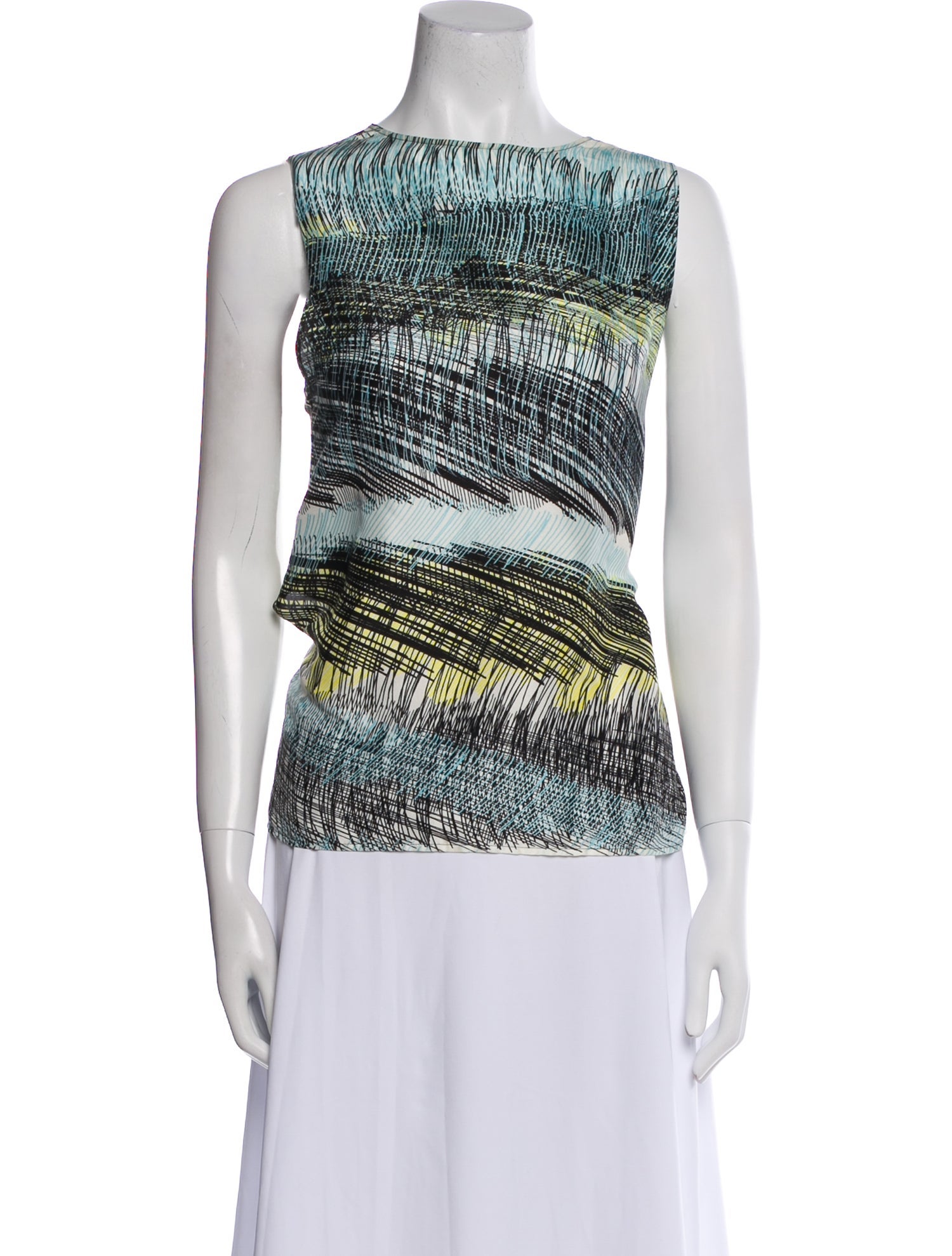 Kenzo Silk Printed Top