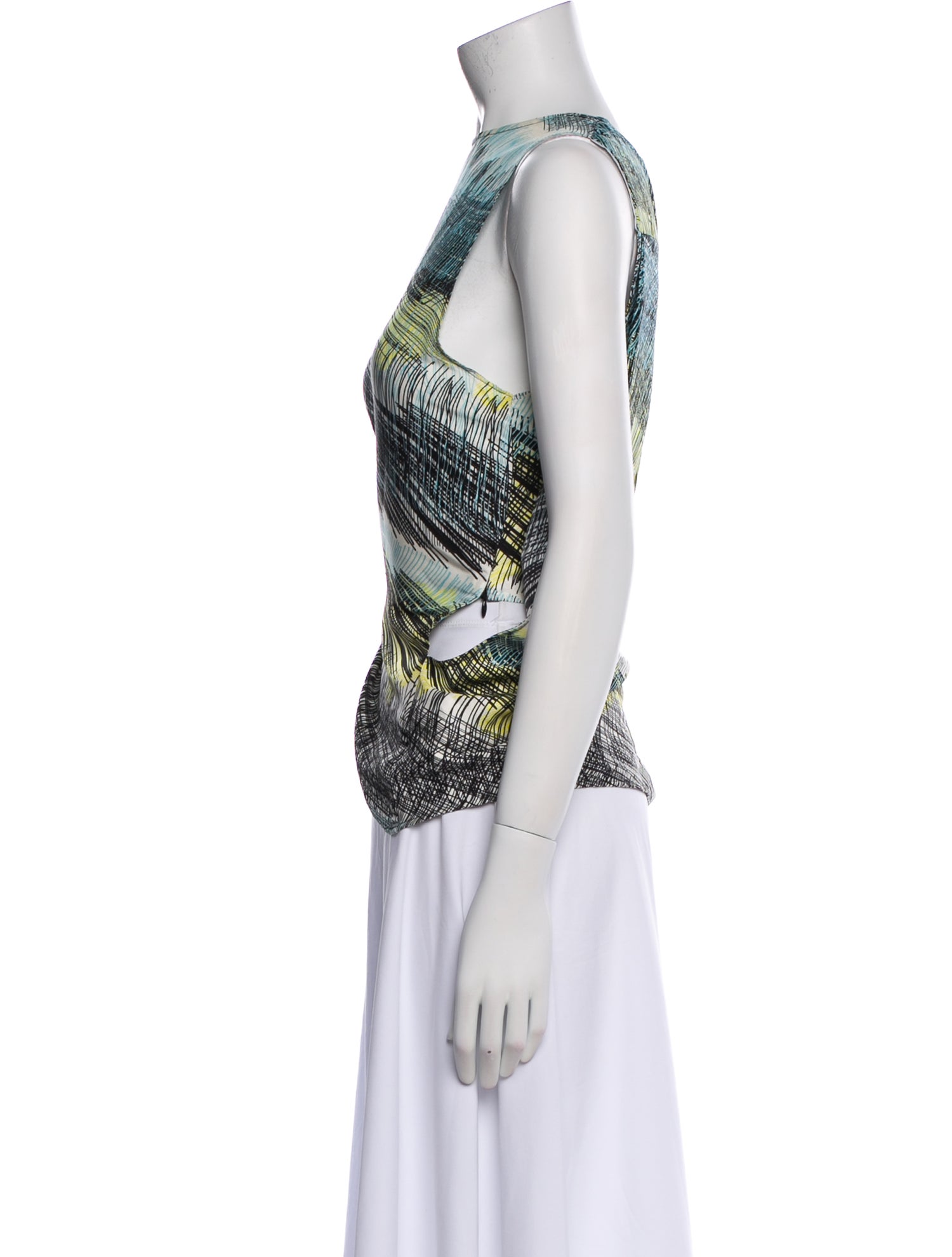 Kenzo Silk Printed Top