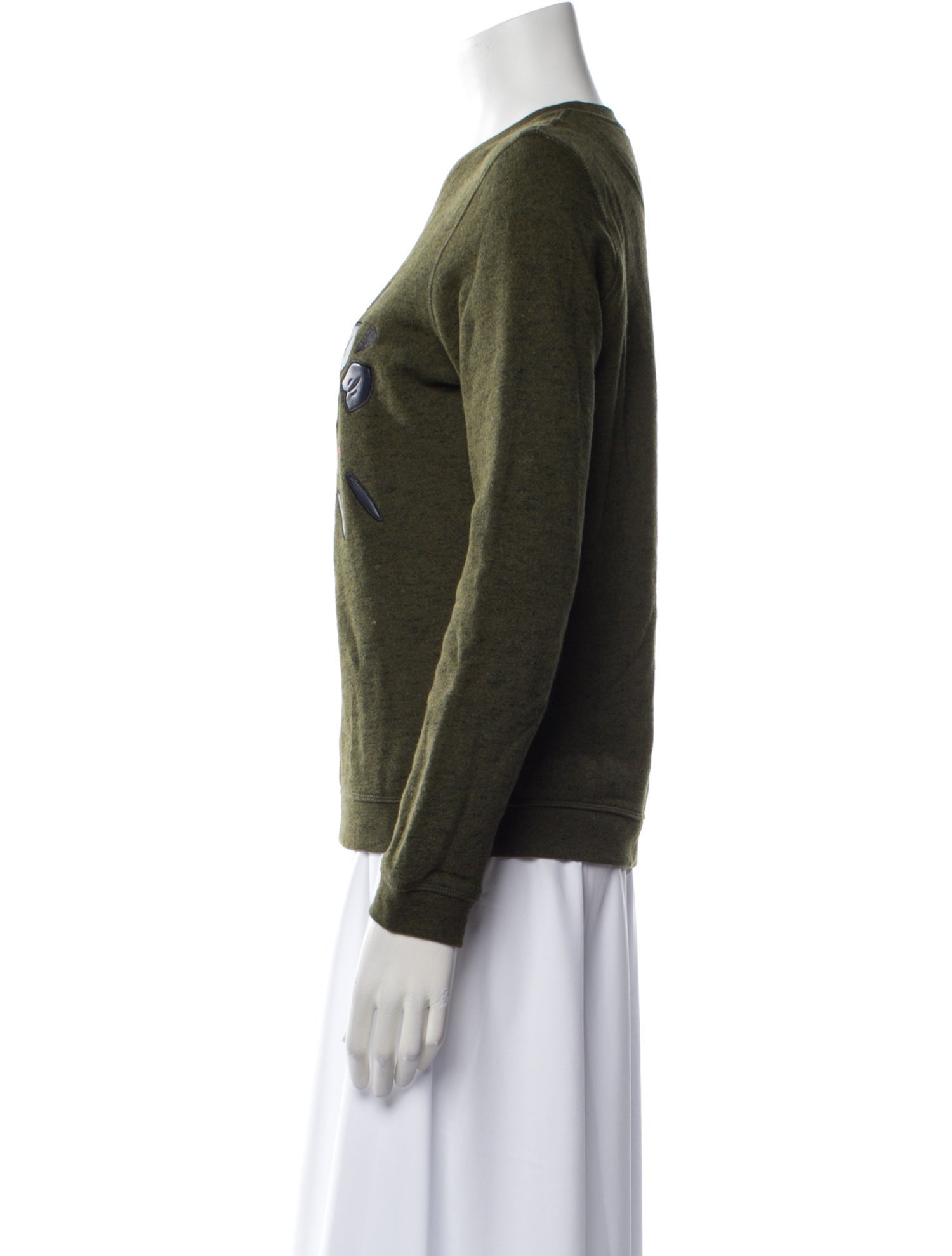 Kenzo Graphic Print Crew Neck Sweatshirt