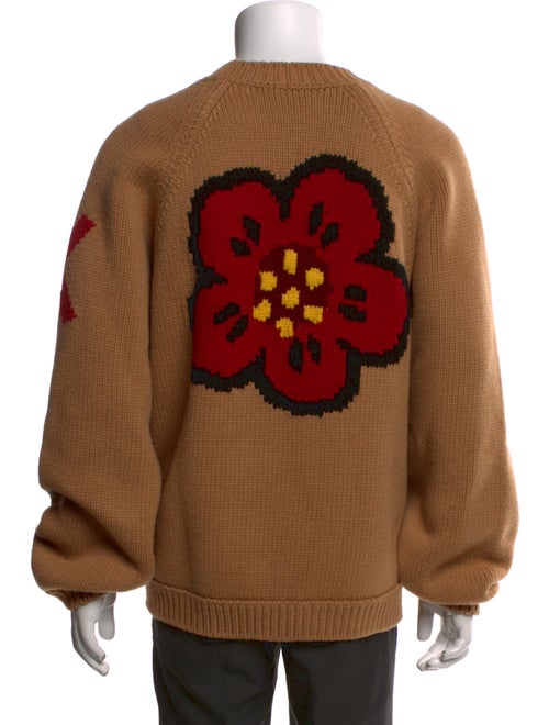 Kenzo Wool Graphic Print Pullover