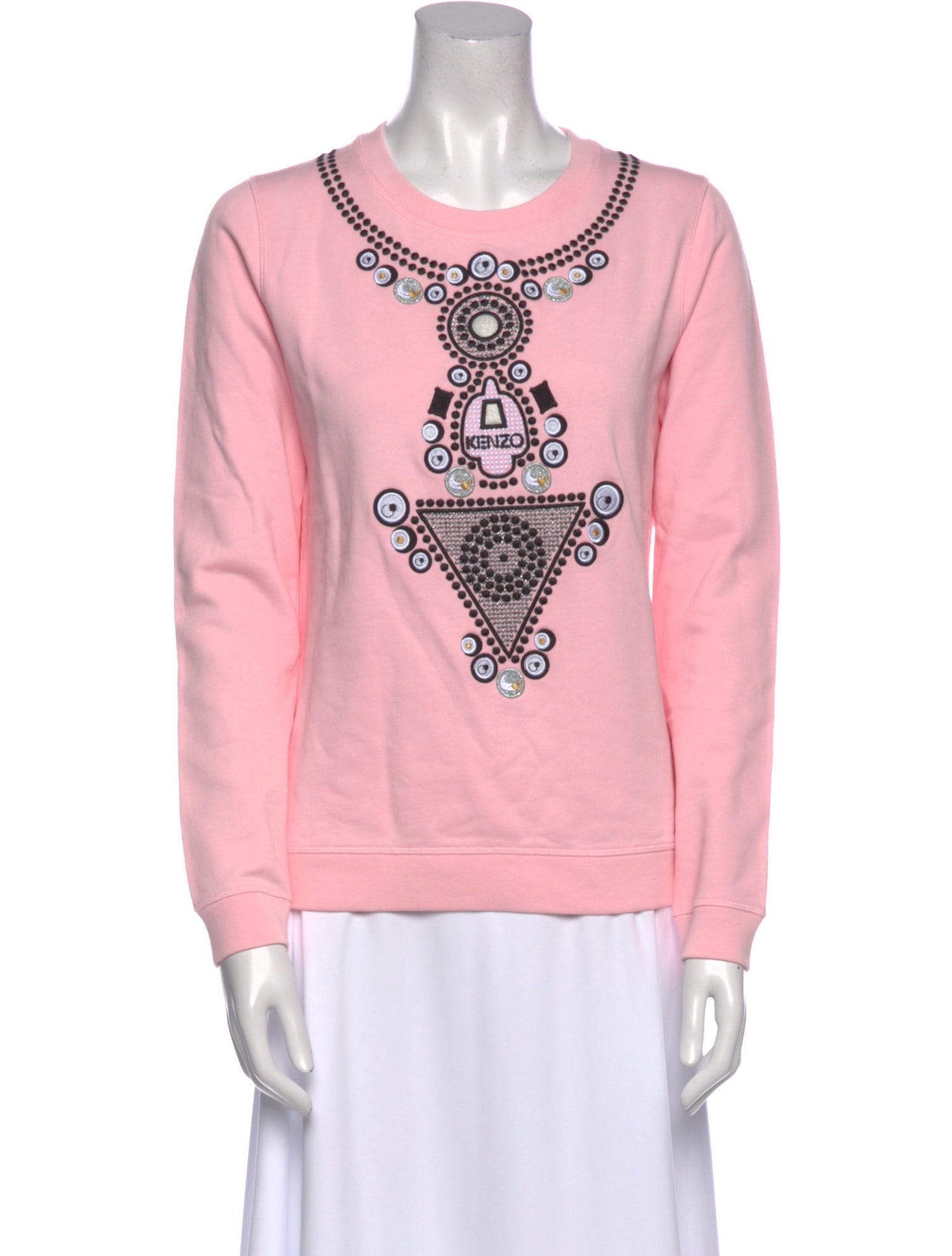 Kenzo Graphic Print Crew Neck Sweatshirt w/ Tags