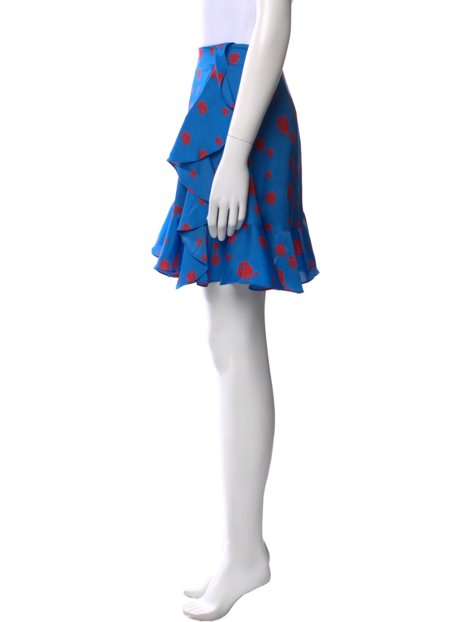 Kenzo Floral Print Mini Skirt