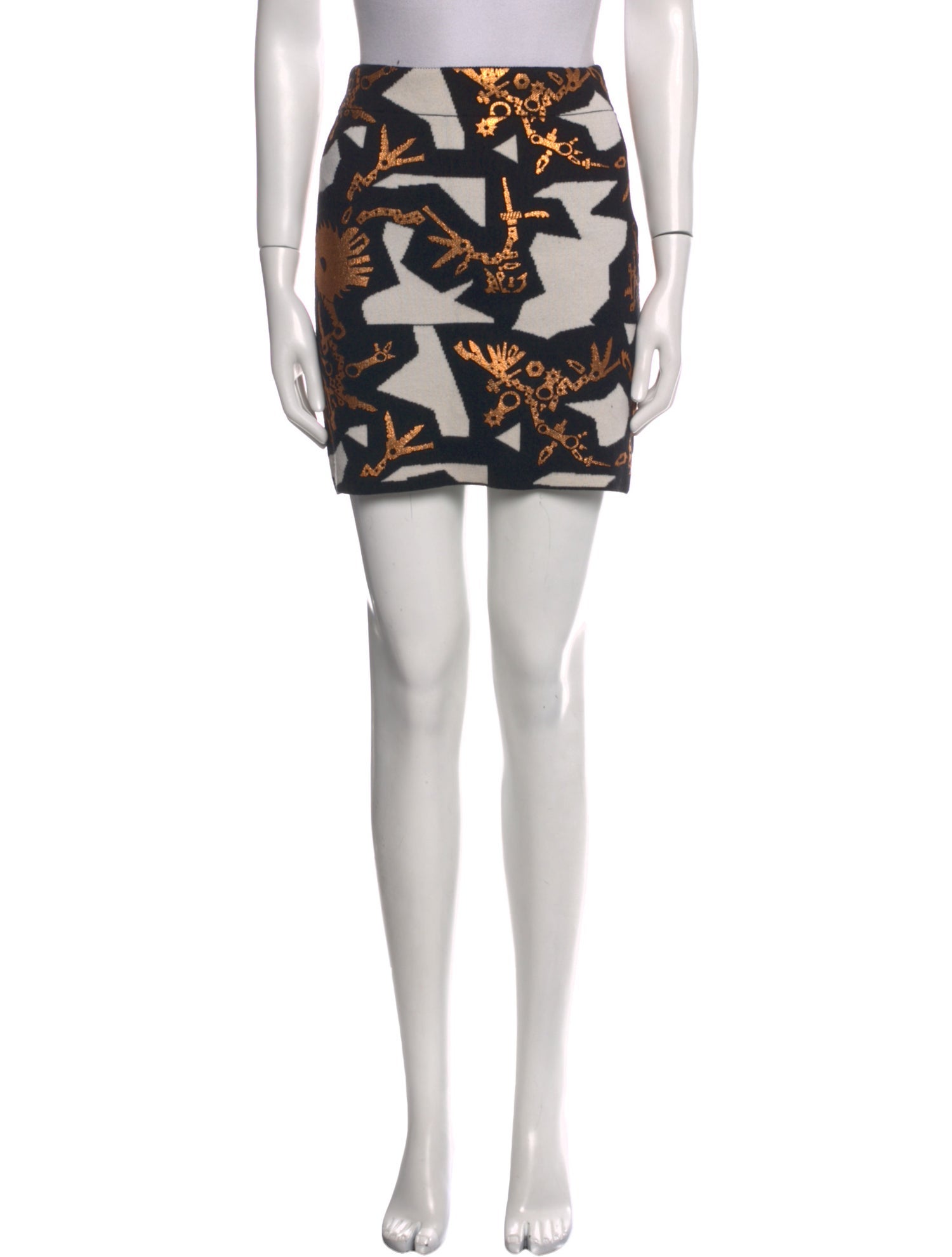 Kenzo Printed Mini Skirt