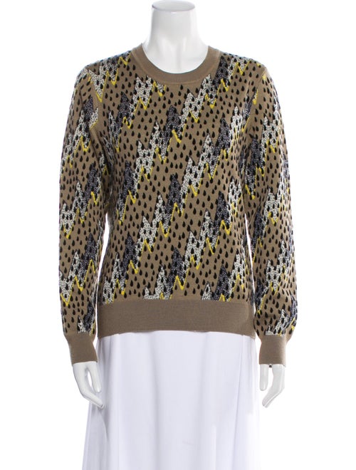 Kenzo Wool Animal Print Sweater