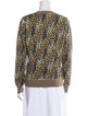 Kenzo Wool Animal Print Sweater