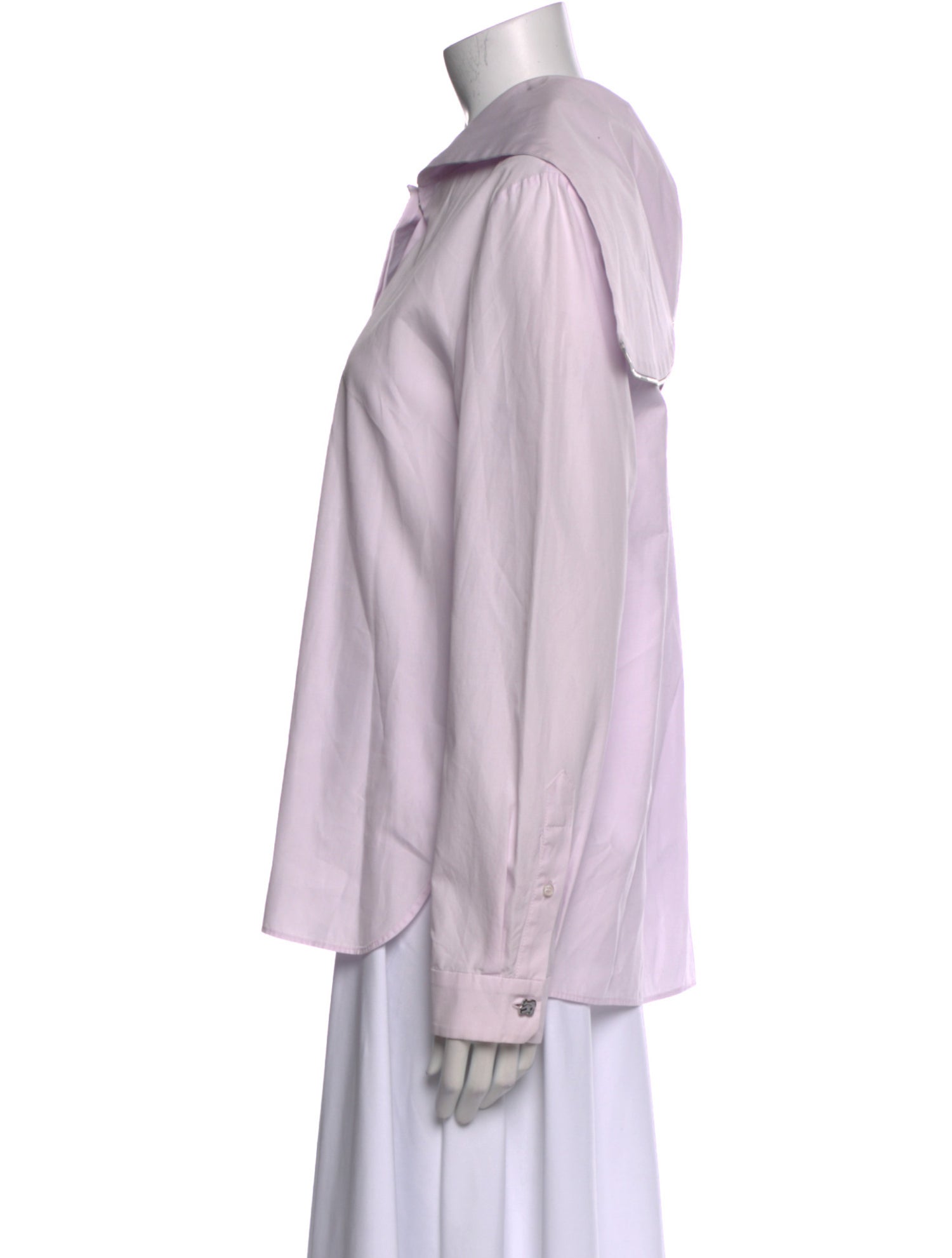 Kenzo Long Sleeve Button-Up Top