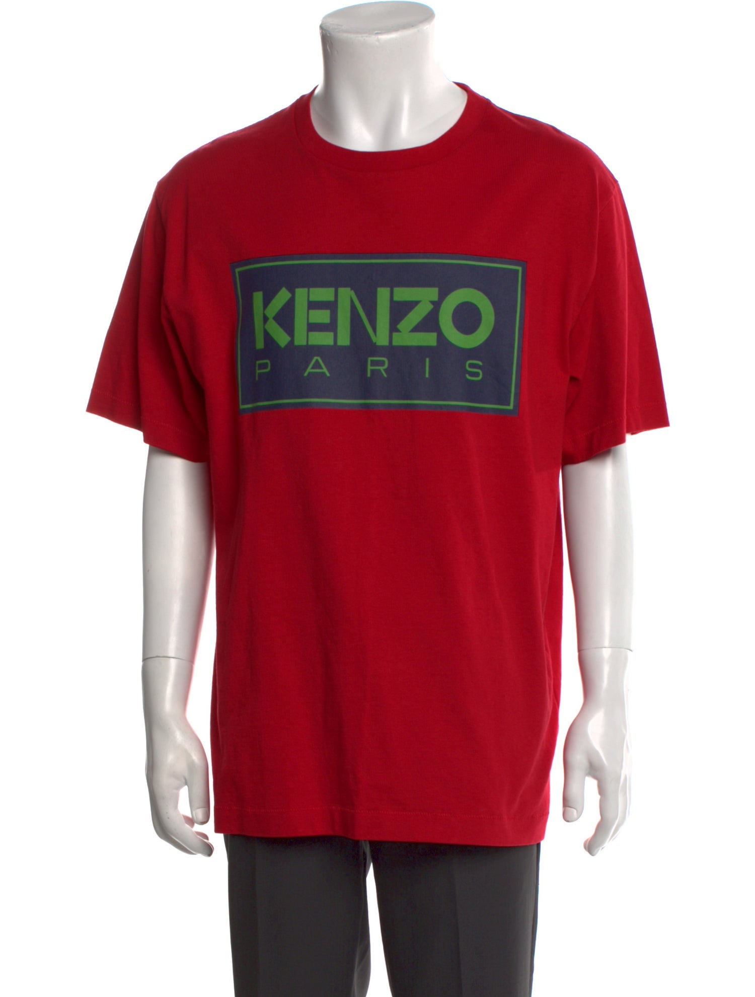 Kenzo Graphic Print Crew Neck T-Shirt