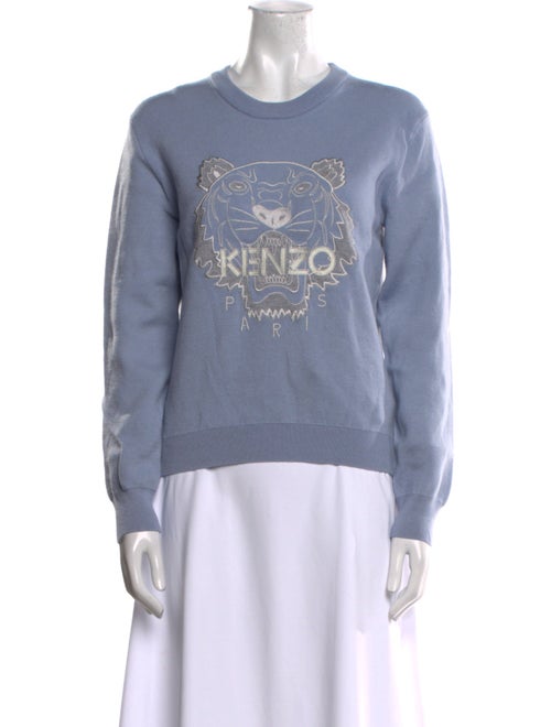 Kenzo Wool Graphic Print Sweater