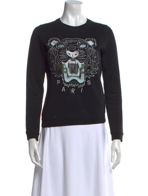 Kenzo Graphic Print Crew Neck Sweatshirt