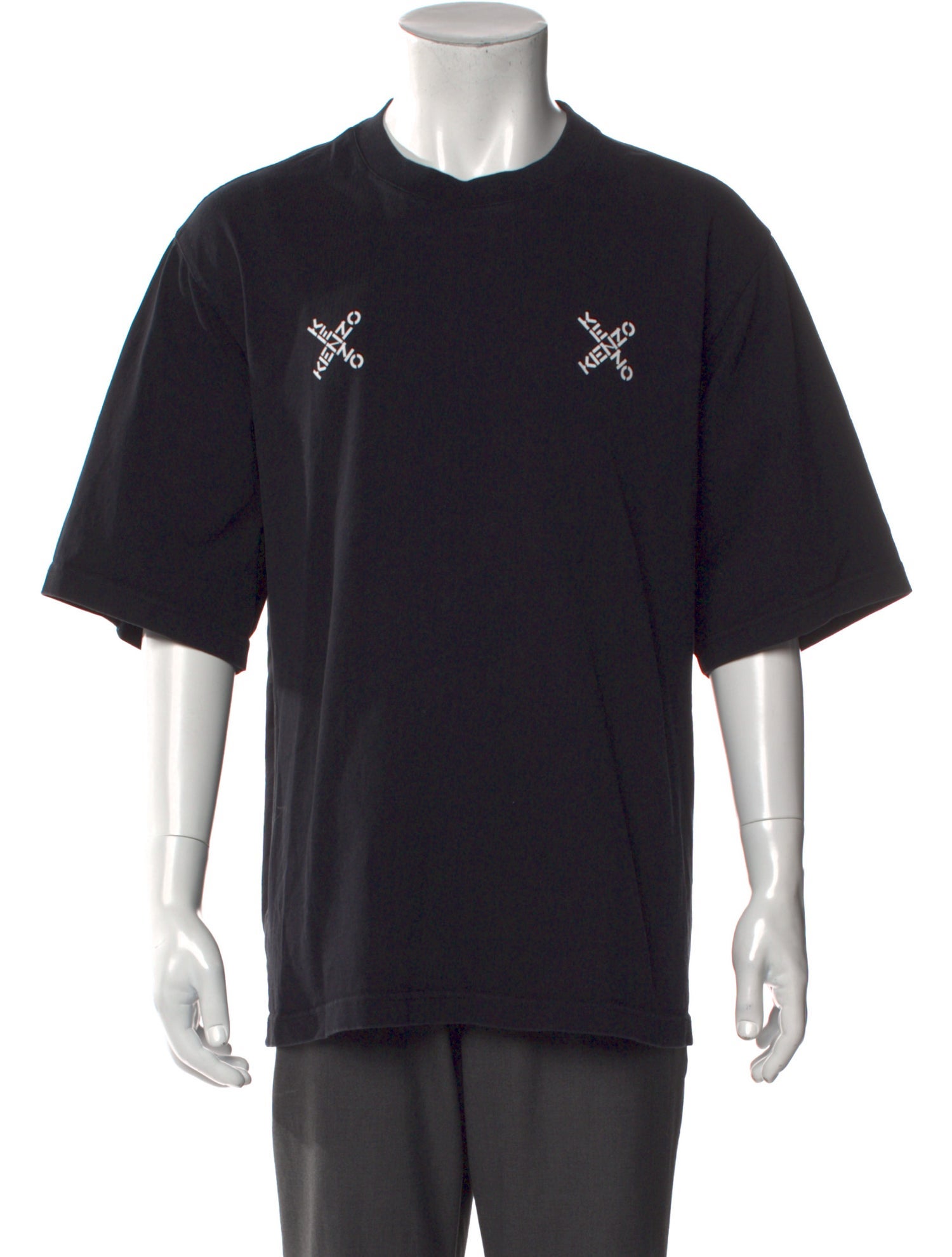 Kenzo Graphic Print Crew Neck T-Shirt