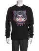 Kenzo Graphic Print Crew Neck Pullover