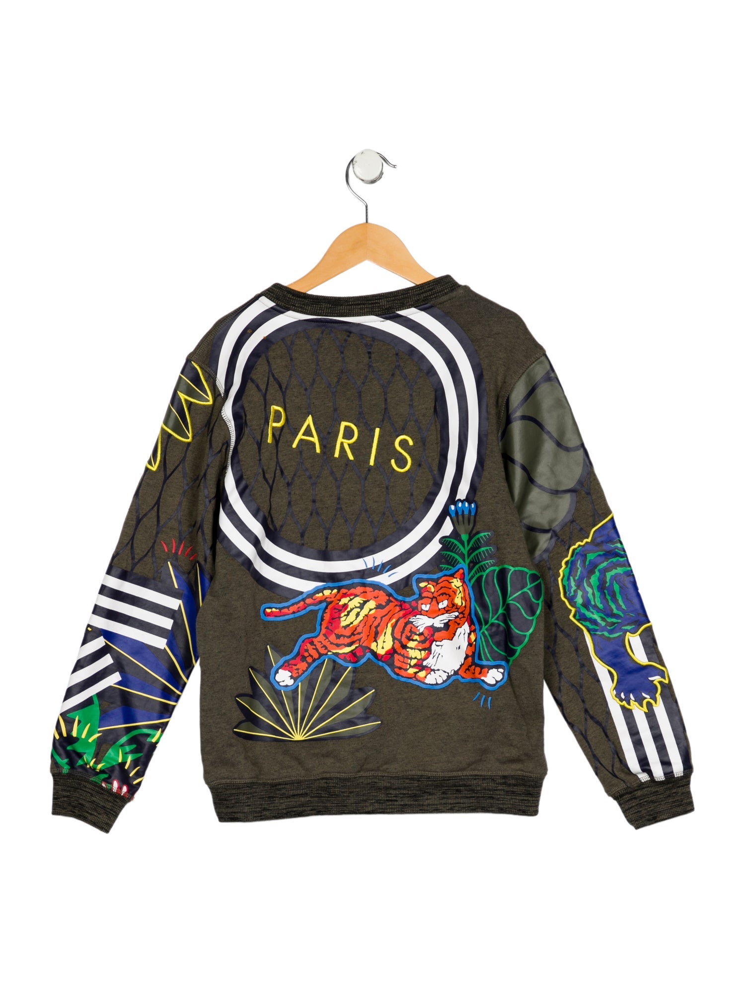Kenzo Boy's Graphic Print Crew Neck Sweatshirt