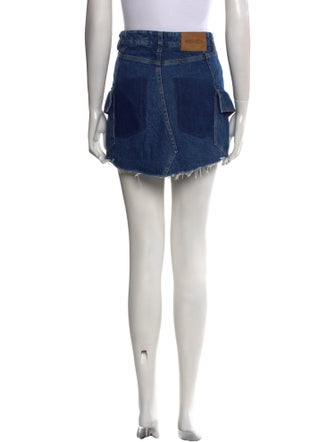 Kenzo Embroidered Accent Mini Skirt