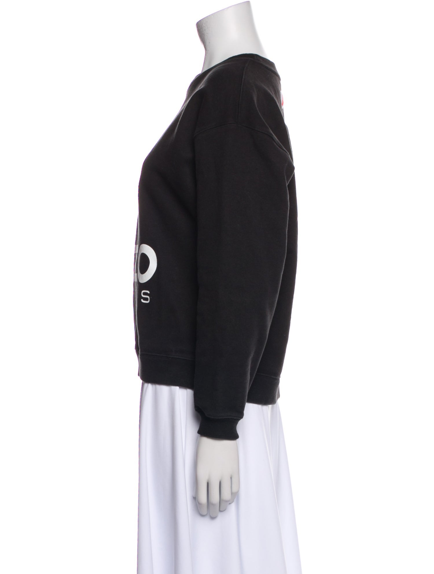 Kenzo Graphic Print Crew Neck Sweatshirt