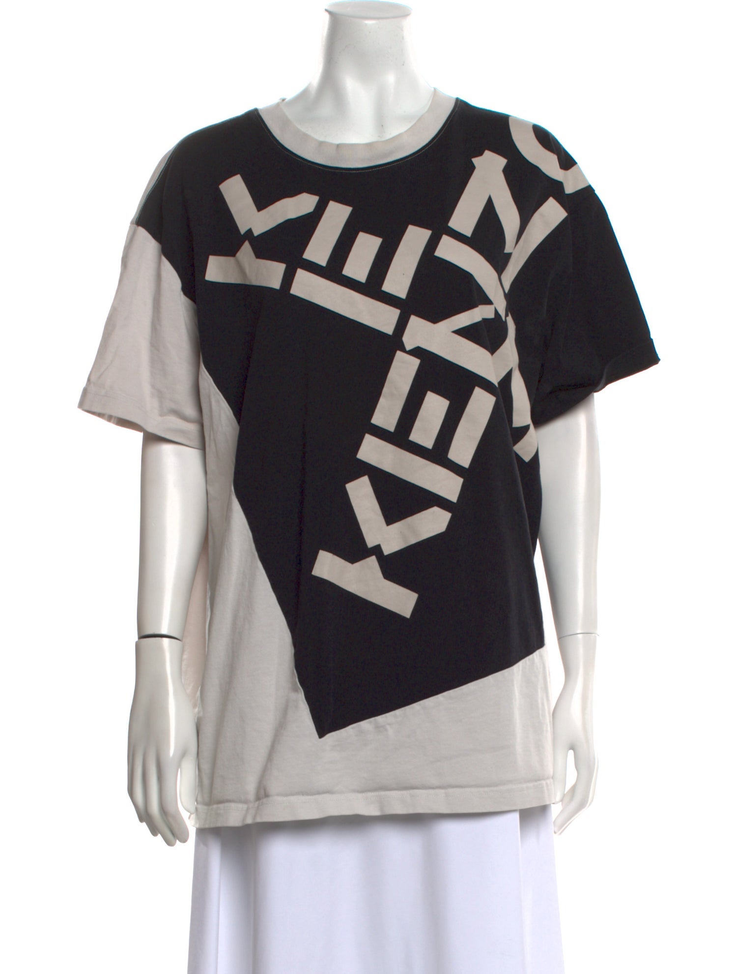Kenzo Graphic Print Crew Neck T-Shirt
