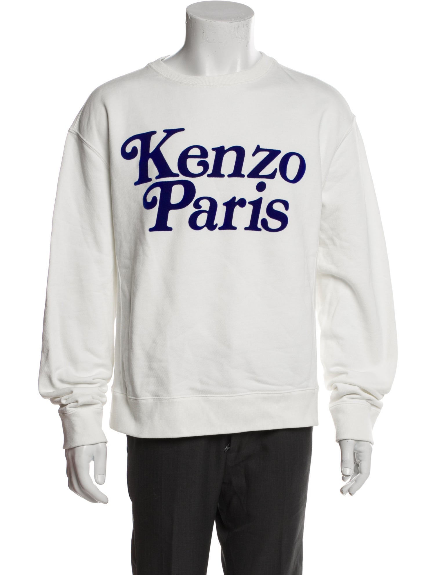 Kenzo Graphic Print Crew Neck Pullover