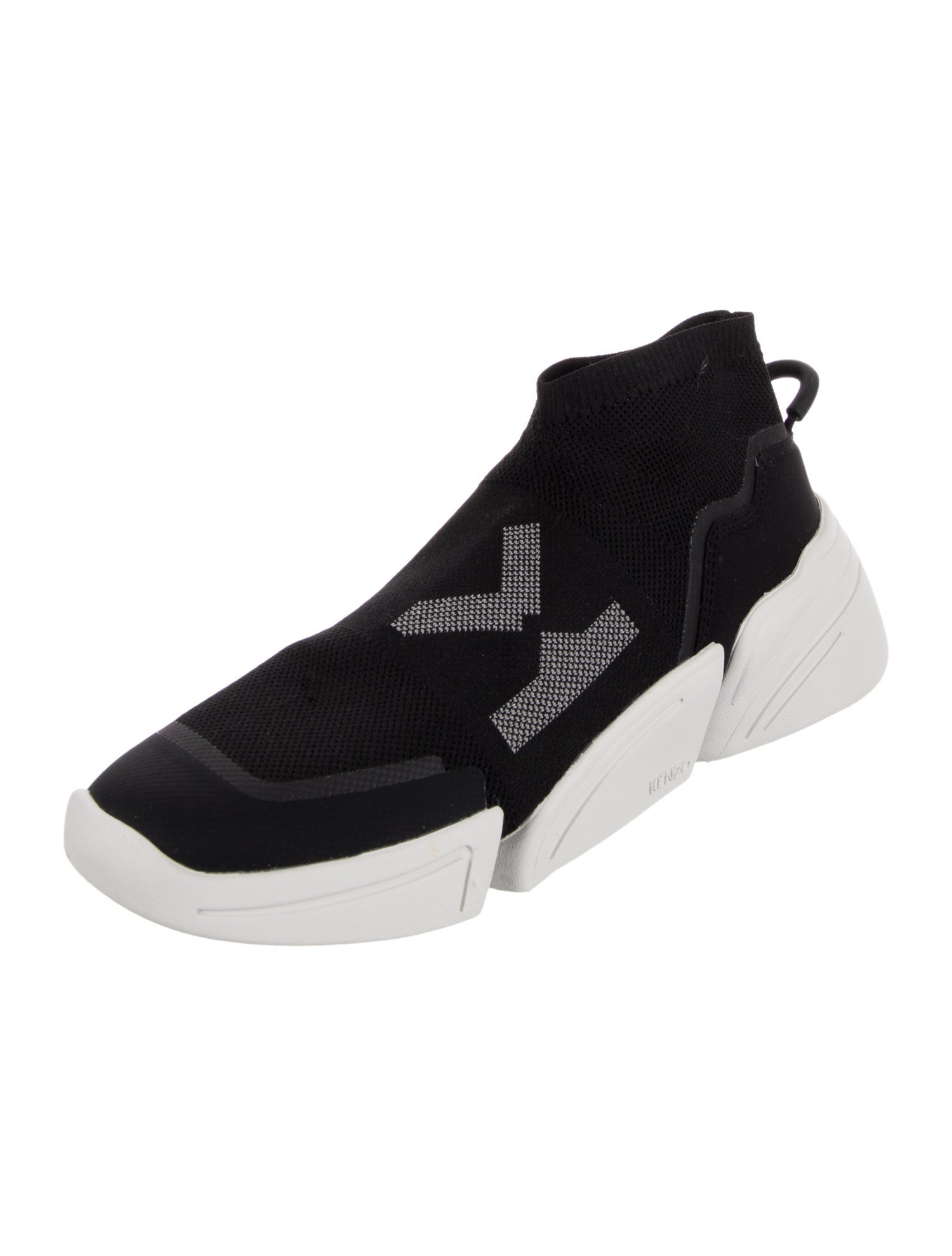 Kenzo Mesh Graphic Print Sock Sneakers