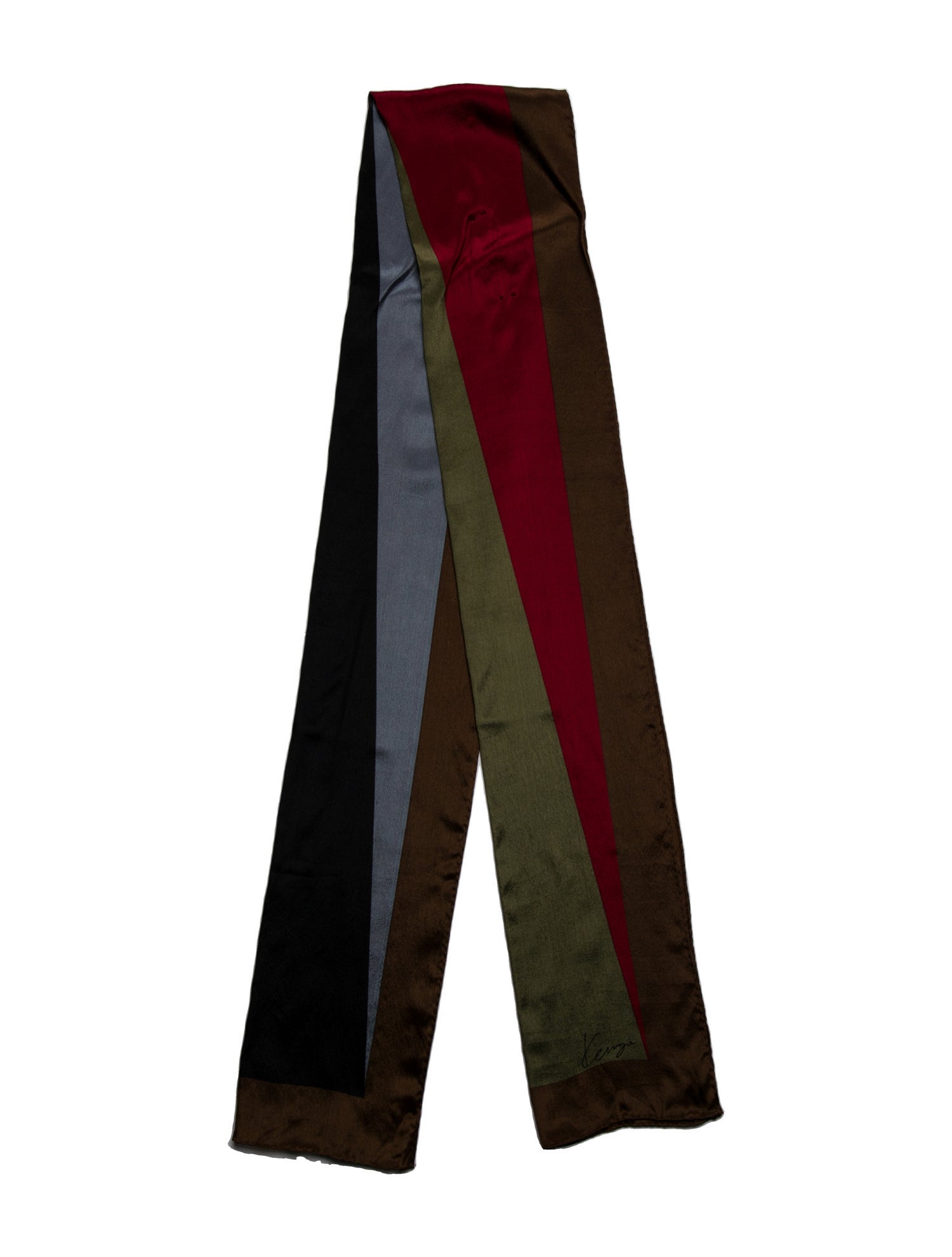 Kenzo Silk Printed Scarf