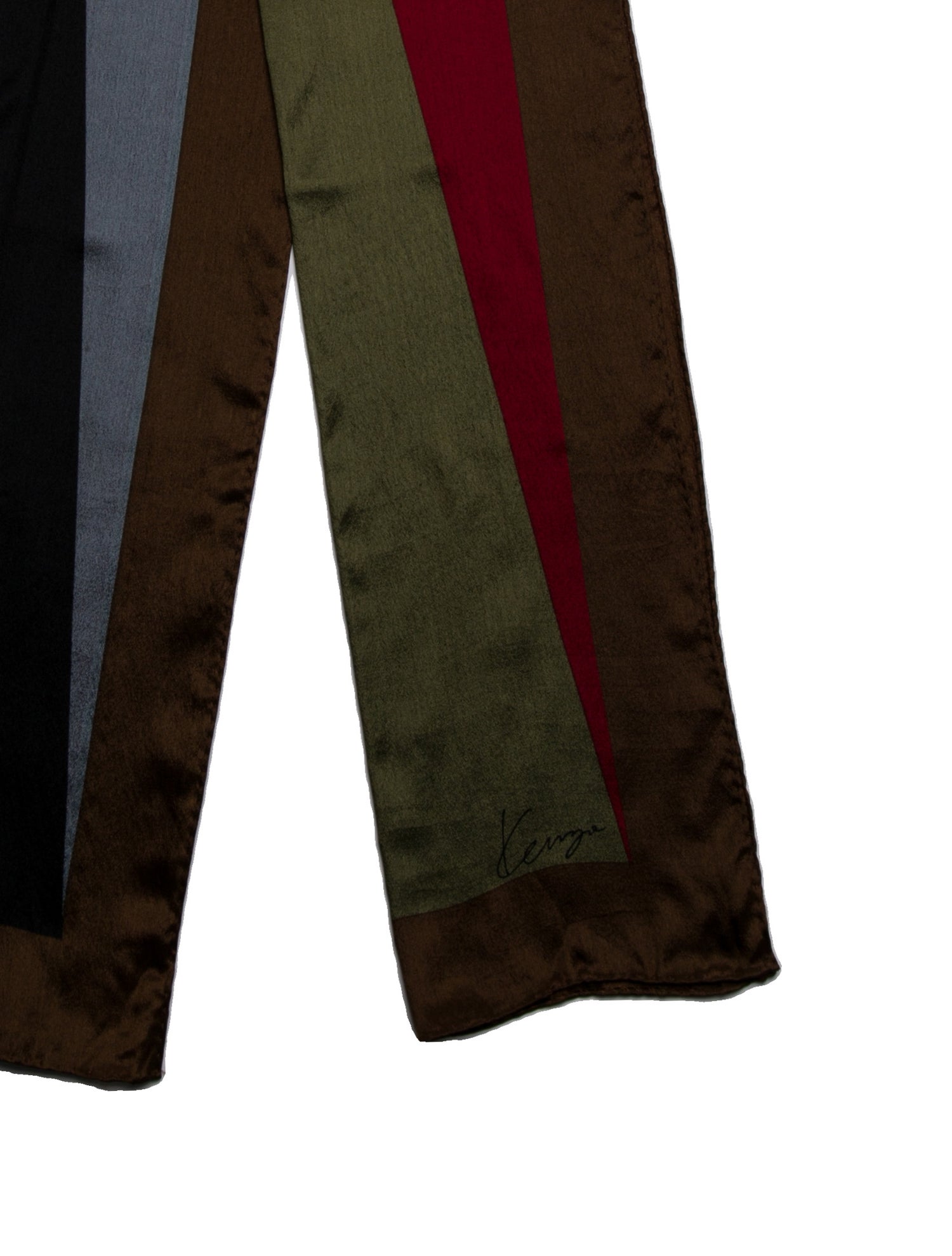 Kenzo Silk Printed Scarf