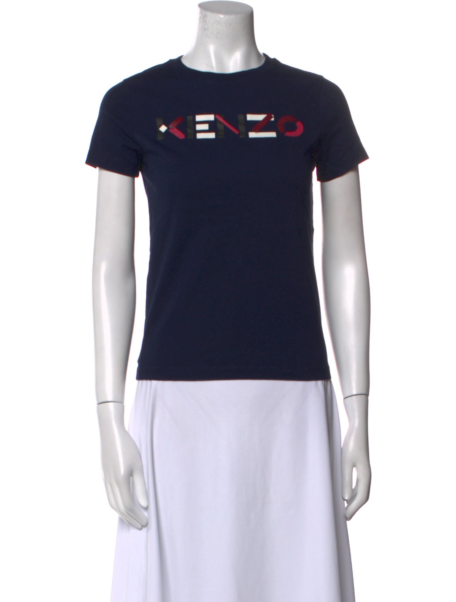 Kenzo Graphic Print Crew Neck T-Shirt